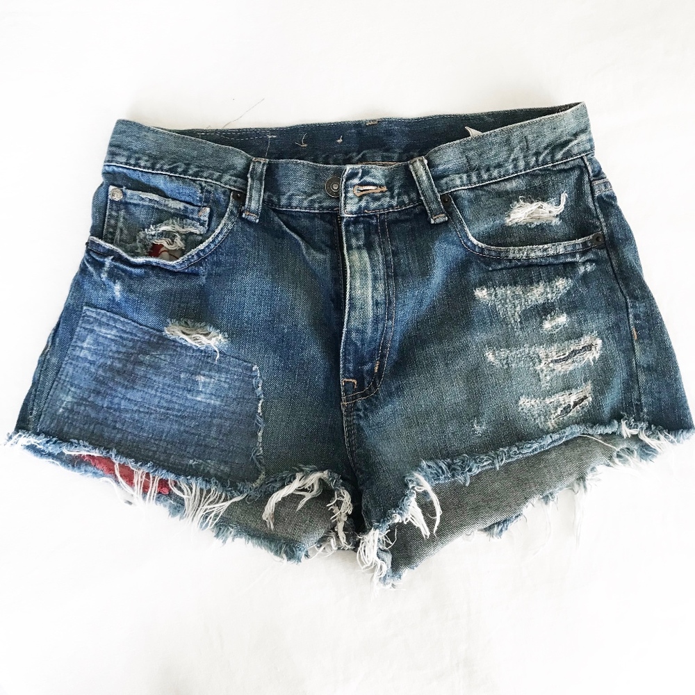 Ralph Lauren Denim & Supply Vintage Cut-Off Jeans